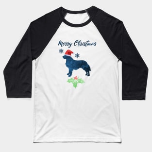 Christmas Golden Retriever Baseball T-Shirt